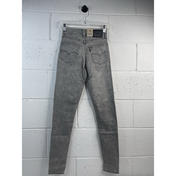 LEVI'S Women's 721 High Rise Skinny Jeans In Gray Wash Size 24/30 NWT - Picture 8 of 8